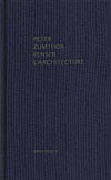 penser l'architecture, peter zumthor, birkhäuser