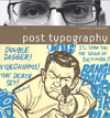 post typography, graphisme, typographie, pyramyd, design & designers