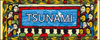 tsunami, sérigraphie