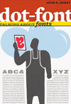 dot-font, john berry, typographie, mark batty publisher