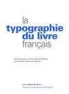 la typographie du livre français, presses universitaire de Bordeaux