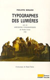 typographes des lumières, pierre minard, champ vallon, typographie